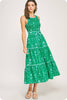 Floral Flair Midi Dress