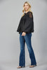 Orchard Picnic Lace Top-Black
