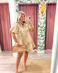 Evie Puff Sleeve Mini Dress