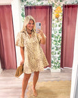 Evie Puff Sleeve Mini Dress