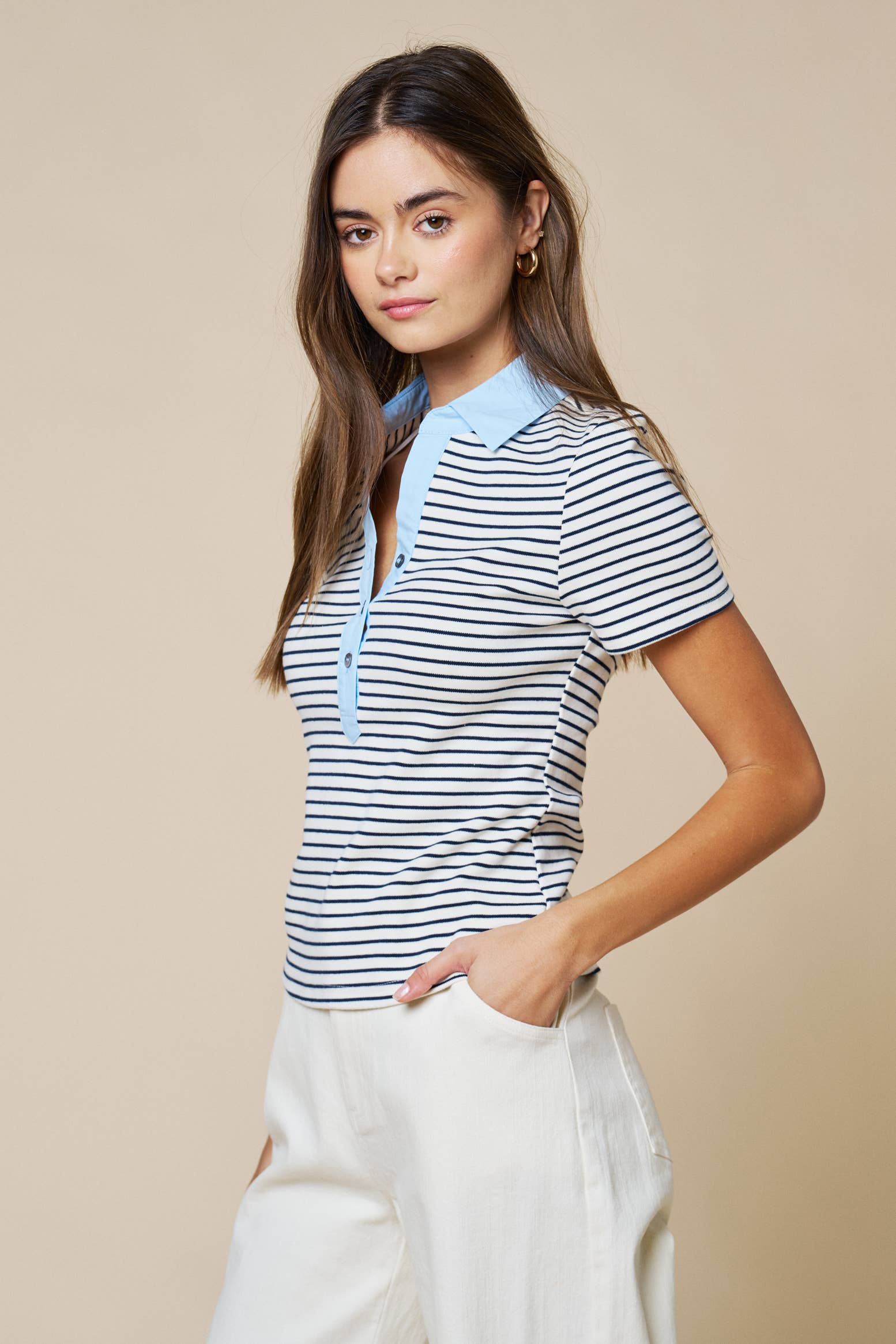 Sail Away Stripe Top