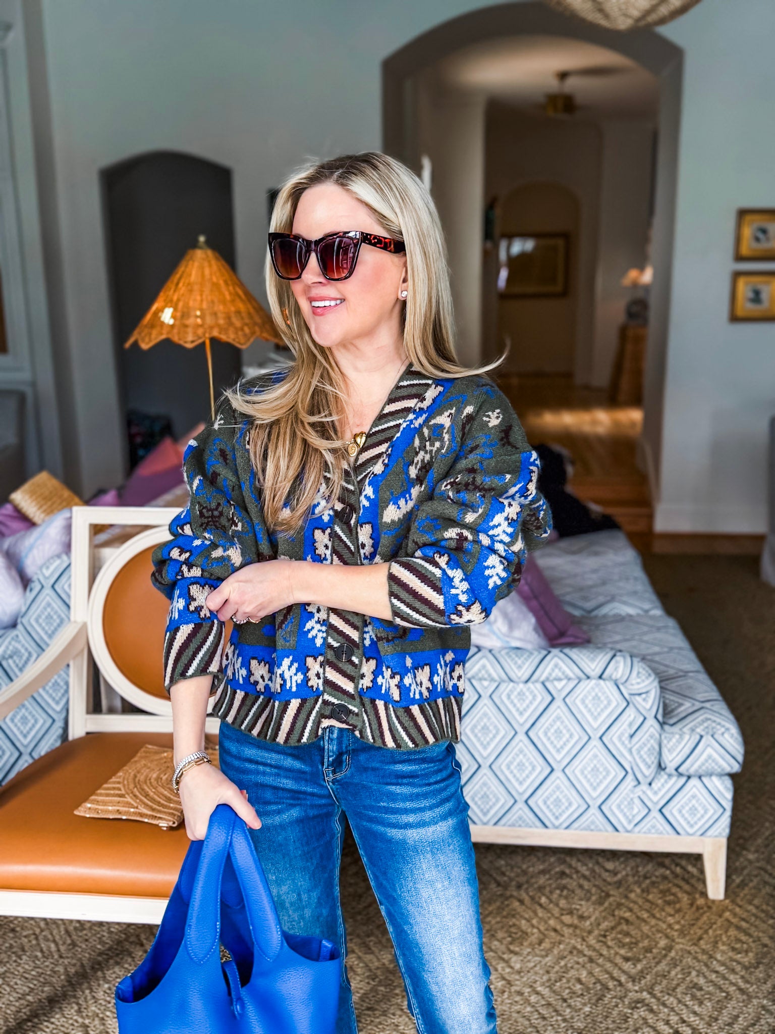 Paisley Moment Knit Cardigan