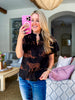 Zenzi Jungle Smocked Top