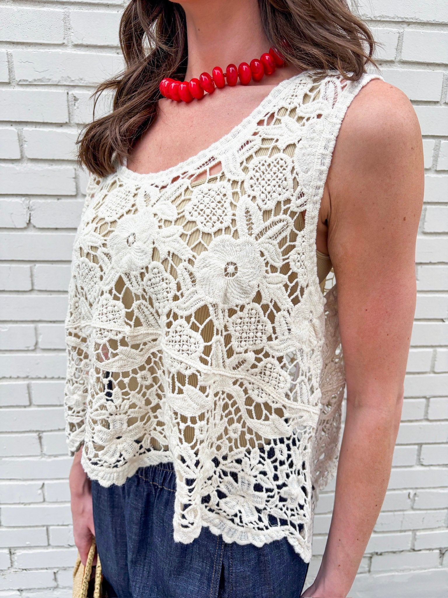 Island Air Lace Top