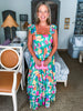 Tiki Time Maxi Dress