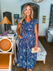 Meadow Song Floral Midi Dress