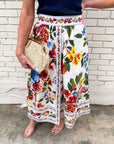 Floral Moment Midi Skirt