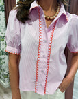 Savannah Scallop Top