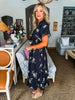 Lilyleaf Charm Paisley Print Dress