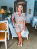 Romantic Walks Belted Romper