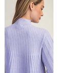 The Classic Swing Sweater-Lavender