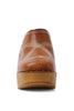 Retro Chic Wooden Clogs