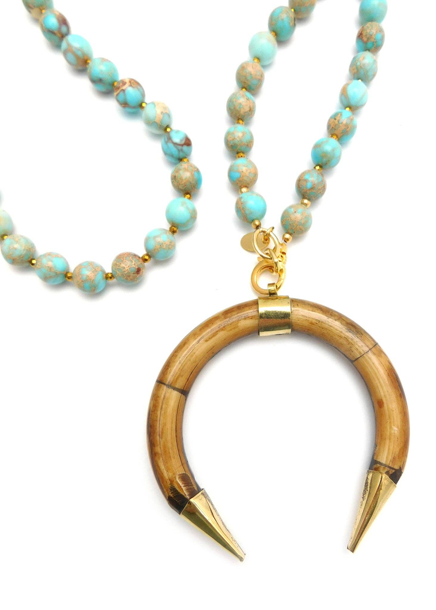 Horn Charm Necklace