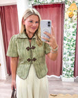 Country House Collared Top
