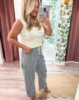 Maritime Stripe Barrel Pants