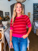 Avanti Stripe Sweater Top