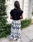 Midnight in Jaipur Midi Skirt
