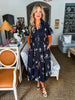 Lilyleaf Charm Paisley Print Dress