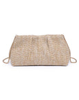 Breeze Woven Clutch-Natural