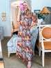 Courtyard Brunch Floral Midi Dress