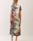 Floral Vista Midi Dress