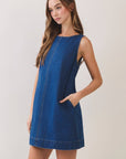Out & About Denim Mini Dress
