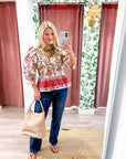 Rosita Floral Peplum Top