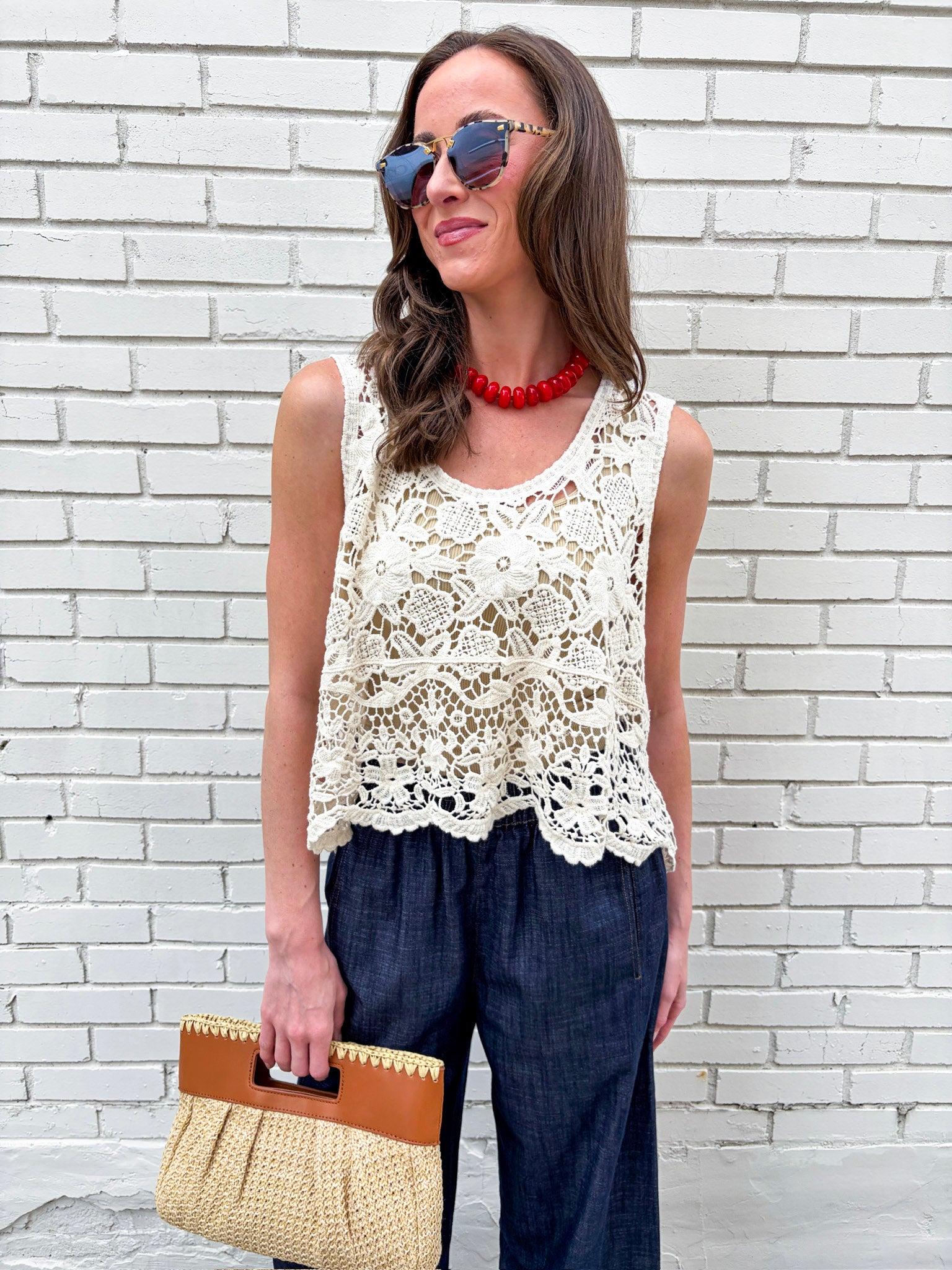 Island Air Lace Top