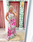 Hibiscus Haven Maxi Dress