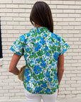 Panama Views Floral Top