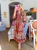 Autumn Wind Midi Dress