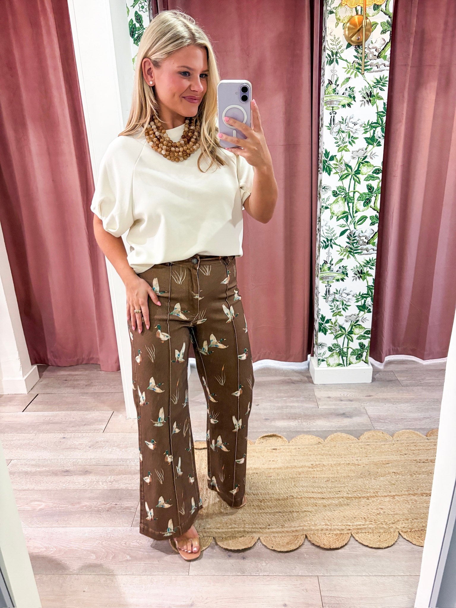 Mallard Meadow Wide Leg Jeans