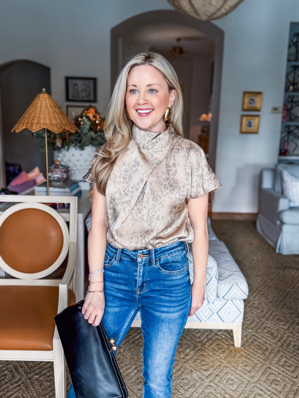 Wild Whisper Draped Top