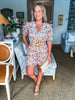 Romantic Walks Belted Romper