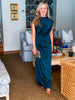 Turning Heads Maxi Dress- Green