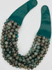 Marbled Collar Necklace- Jasper