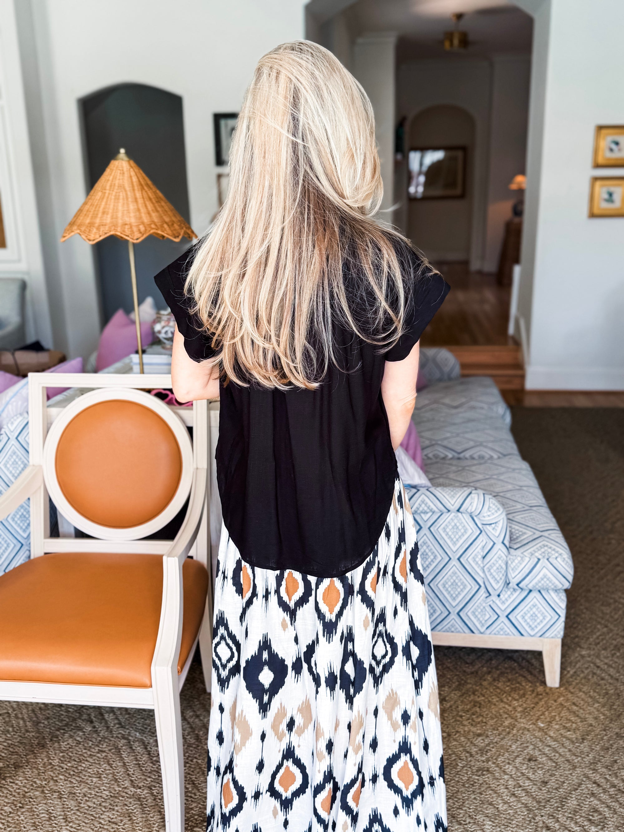 Santana Bridge Button Down Top