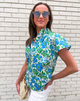Panama Views Floral Top