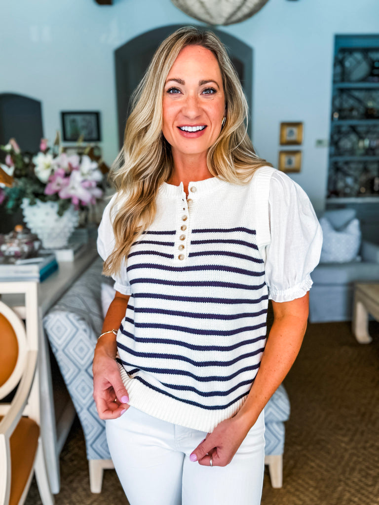 Classic Americana Sweater Top