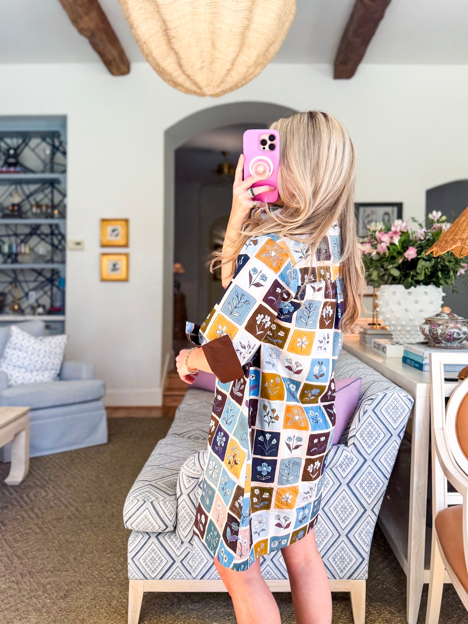 Blooming Keepsake Floral Mini Dress