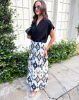 Midnight in Jaipur Midi Skirt