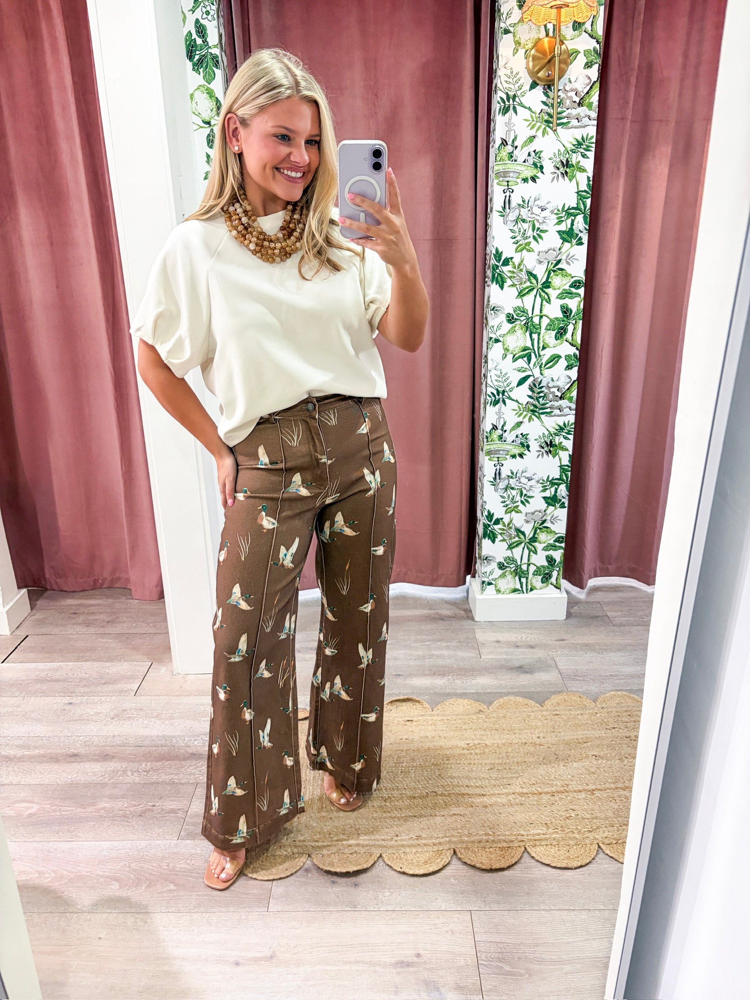 Mallard Meadow Wide Leg Jeans