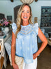 English Garden Eyelet Top