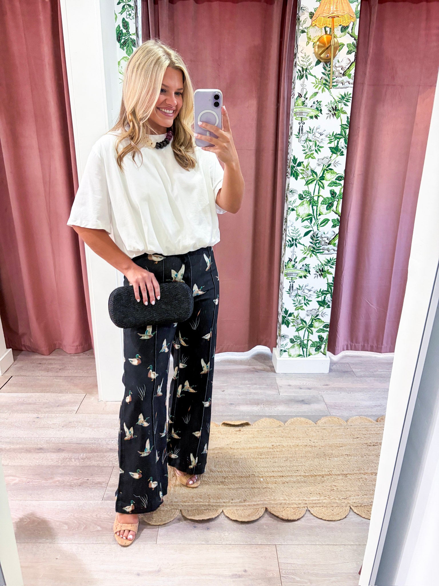 Genevieve Bubble Top-White