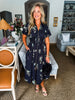 Lilyleaf Charm Paisley Print Dress