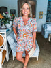 Romantic Walks Belted Romper