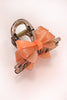 Small Bow Claw Clip- Coral