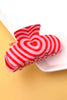 Swirl Heart Claw Clip- Swirl Heart