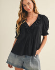 Primrose Poplin Top