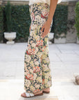 Floral Tale Wide Leg Pants